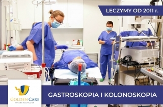 Opieka Medyczna Golden Care ® we Wrocławiu | Klinika Bulwar Dedala | Przygotowanie do Gastroskopii i Kolonoskopii w znieczuleniu ogólnym