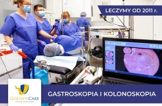 Opieka Medyczna Golden Care ® we Wrocławiu | Klinika Bulwar Dedala | Gastroskopia w znieczuleniu