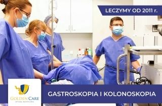 Opieka Medyczna Golden Care ® we Wrocławiu | Klinika Bulwar Dedala | Kolonoskopia w znieczuleniu Wrocław