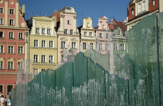 Fontanna na wrocławskim rynku