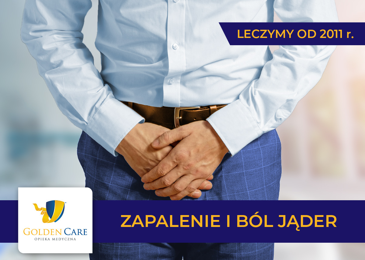 Zapalenie i ból jąder