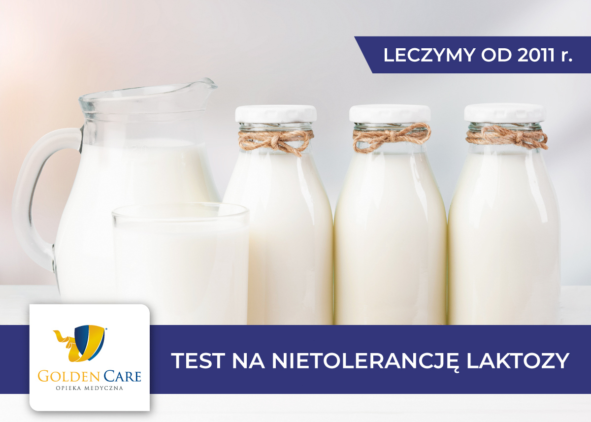 Test na nietolerancję laktozy